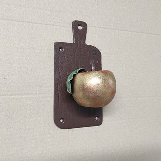 Fruit Knob Kitchen, Apple door handle, Unusual door decor, Iron Door Pull