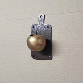 Fruit Knob Kitchen, Apple door handle, Unusual door decor, Iron Door Pull