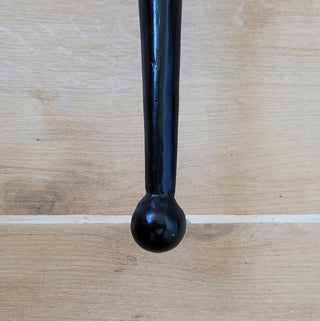 Hand Forged Wrought Iron Wall Sconce: Medieval Viking Torch Lantern
