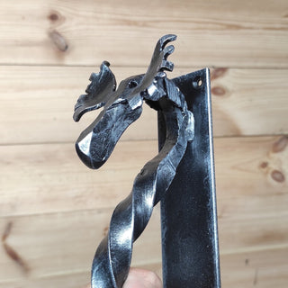 Metal Moose Door Handle: Sturdy Barn Door Pull