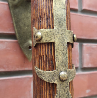 Handmade Forged Medieval Wall Sconce Torch