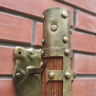 Handmade Forged Medieval Wall Sconce Torch