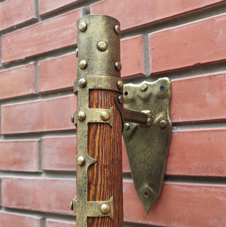 Handmade Forged Medieval Wall Sconce Torch