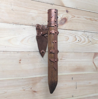 Hand Forged Medieval Wall Sconce Torch Light