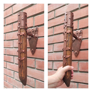Hand Forged Medieval Wall Sconce Torch Light