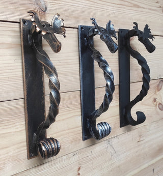Metal Moose Door Handle: Sturdy Barn Door Pull