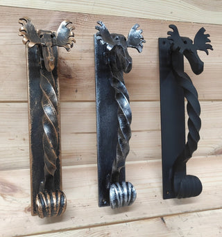 Metal Door Handle Moose, sturdy barn door handle Elk