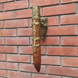 Handmade Forged Medieval Wall Sconce Torch
