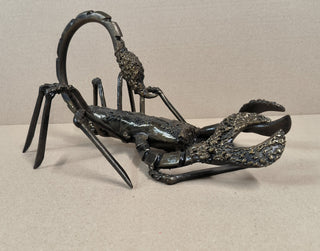 Metal Scorpion, Scorpion Statuette, Home Decor