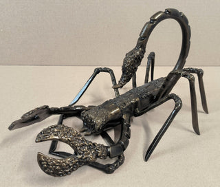 Metal Scorpion, Scorpion Statuette, Home Decor