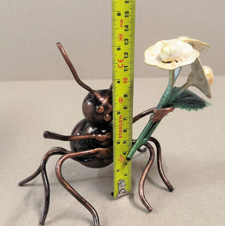 Metal Ant, a beetle, Metal Statuette, Home Decor