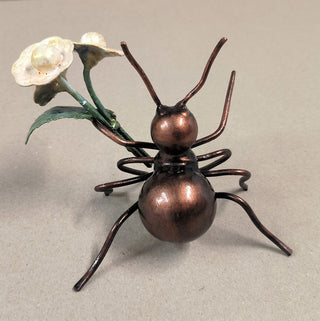 Metal Ant, a beetle, Metal Statuette, Home Decor