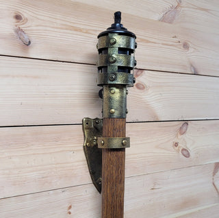 Flaming torch Wall candleholders Vikings Flame Wall sconce