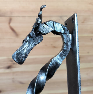 Metal Moose Door Handle: Sturdy Barn Door Pull