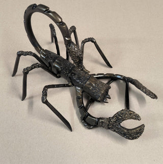 Metal Scorpion, Scorpion Statuette, Home Decor