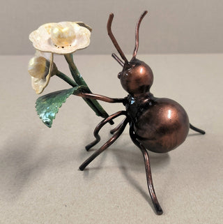 Metal Ant, a beetle, Metal Statuette, Home Decor