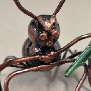 Metal Ant, a beetle, Metal Statuette, Home Decor