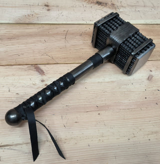 Wrought iron hammer, viking hammer, decorative hammer, mens gift, heavy hammer, iron gift for him, iron hammer gift, thor hammer