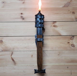 Flaming torch Wall candleholders Vikings Flame Wall sconce