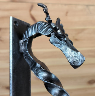 Metal Moose Door Handle: Sturdy Barn Door Pull