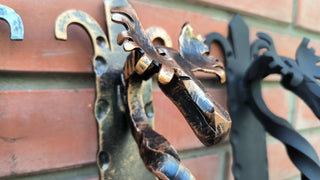 Metal Moose Door Handle: Sturdy Barn Door Pull, available in 3 finishes