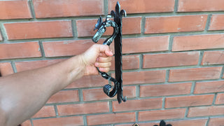 Metal Moose Door Handle: Sturdy Barn Door Pull, available in 3 finishes