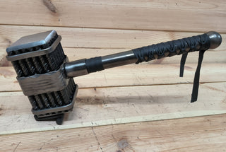 Wrought Iron Viking Hammer: Hand Forged Decorative Hammer