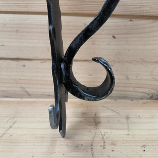 Handmade Metal Moose Door Handle: Rustic Barn Door Pull