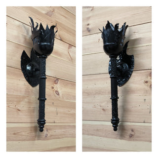 Wall Light, Decorative light, Accent light, wall lantern, viking sconce torch