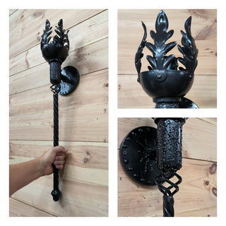 Wall Light, Decorative light, Accent light, wall lantern, viking sconce torch