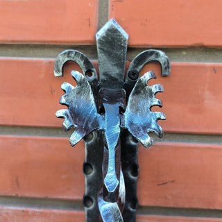 Metal Moose Door Handle: Sturdy Barn Door Pull