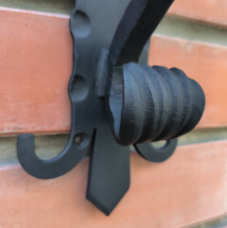 Metal Moose Door Handle: Sturdy Barn Door Pull