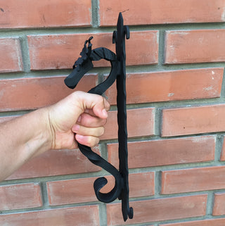 Metal Moose Door Handle: Sturdy Barn Door Pull