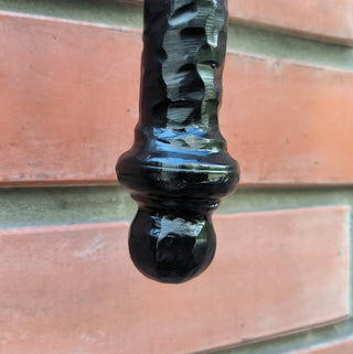 Handmade Torch Wall Sconce: Metal Accent Light