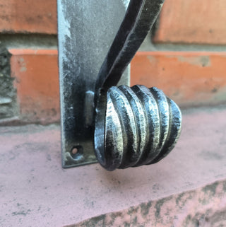 Metal Moose Door Handle: Handmade Barn Door Pull