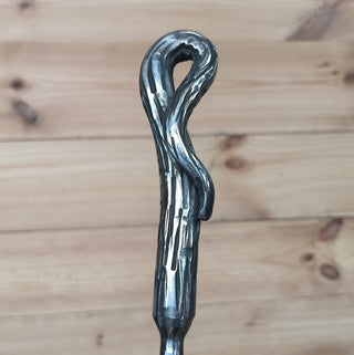 Hand Forged Stainless Steel Fireplace Poker: Camping Cookware