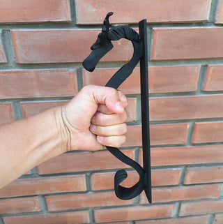 Metal Door Handle: Handmade Moose/Elk Barn Door Pull