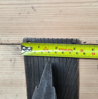 Forged Iron Axe Door Handle: Viking Barn Door Pull