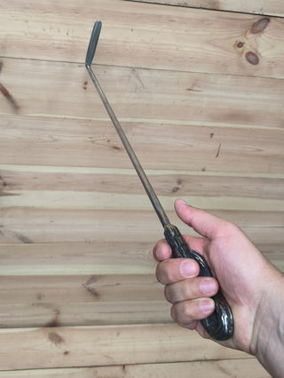 Hand Forged Stainless Steel Fireplace Poker: Camping Cookware
