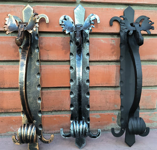 Metal Moose Door Handle: Sturdy Barn Door Pull