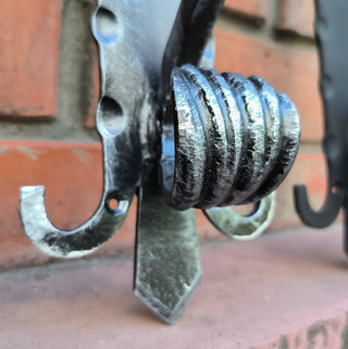 Metal Moose Door Handle: Sturdy Barn Door Pull