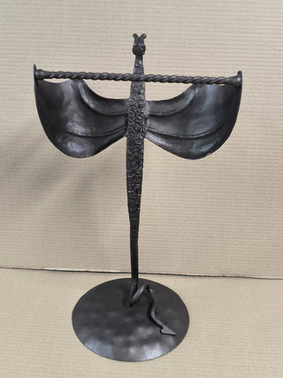 Handmade Wrought Iron Dragon Towel Rack: Bathroom Decor