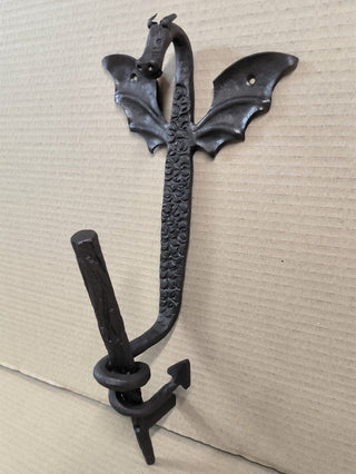 Wrought Iron Dragon Toilet Paper Holder: Fantasy Bathroom Decor