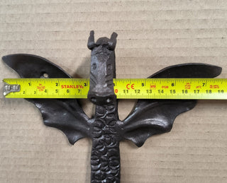 Wrought Iron Dragon Toilet Paper Holder: Fantasy Bathroom Decor