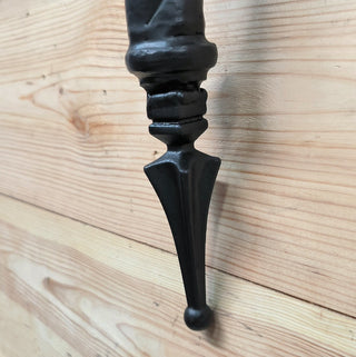 Hand Forged Black Metal Wall Sconce Lighting Fixture