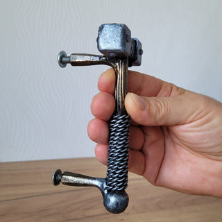 Door knob, Hammer furniture knob, metal cabinet knob, nightstand knob