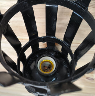 Hand Forged Black Metal Wall Sconce Lighting Fixture