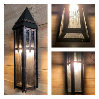 Metal wall lamp, night light, wall sconce, wrought iron fixtures, wrought iron decor, lantern