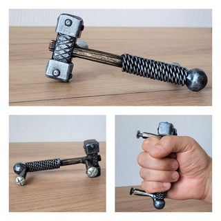 Handmade Hammer Furniture Knob: Metal Cabinet Door Handle