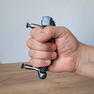Handmade Hammer Furniture Knob: Metal Cabinet Door Handle